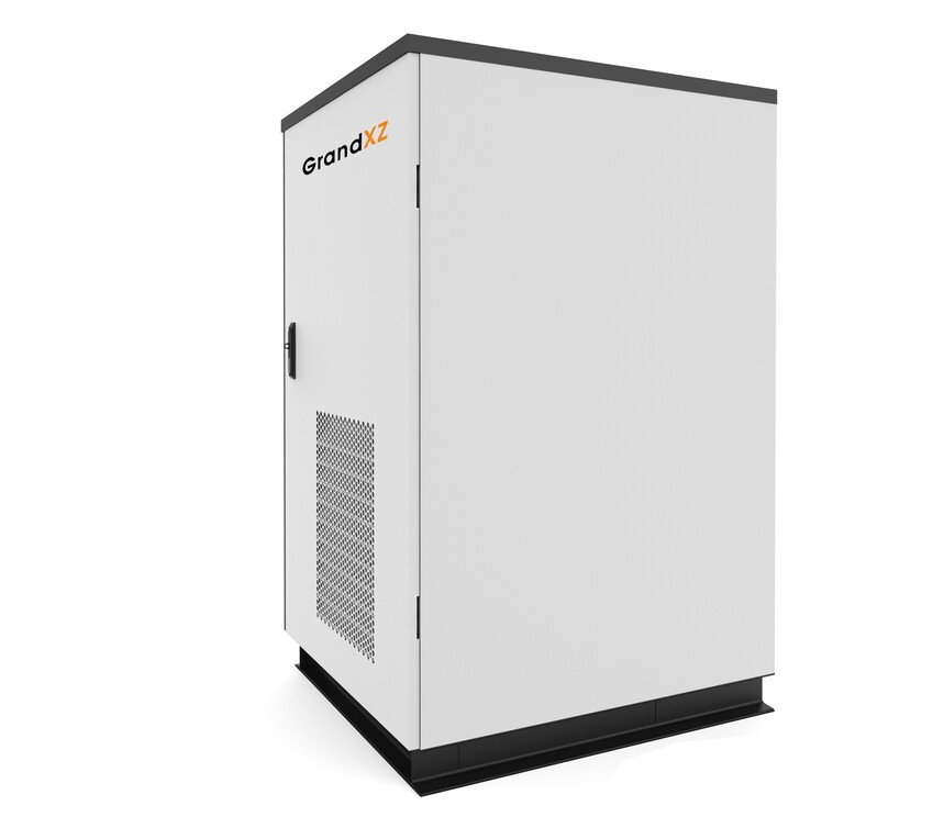 grandxz雄展能源20kw/57kwh儲能柜背面